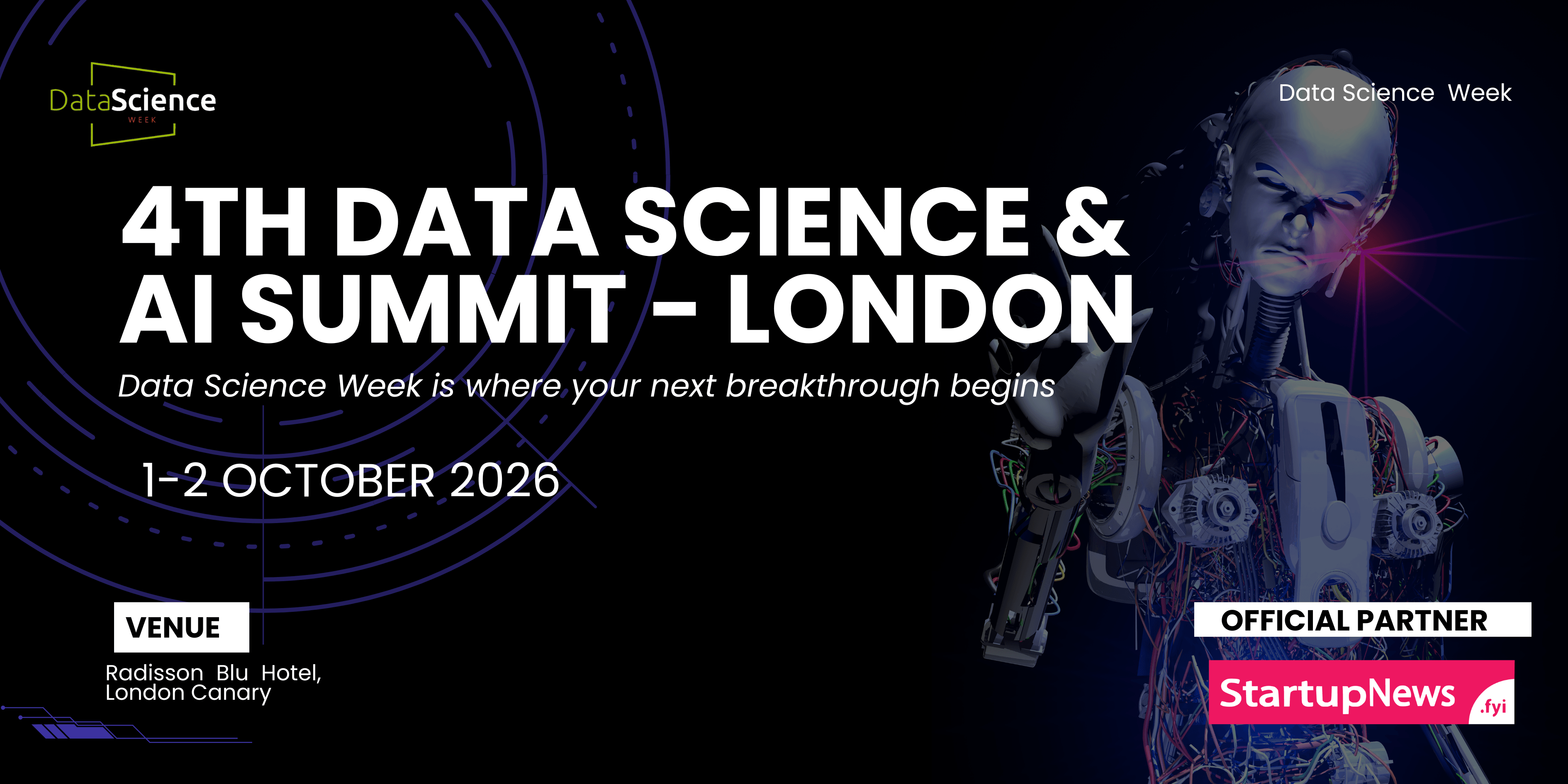 4th Data Science & AI Summit (Data Science Week 2026)
