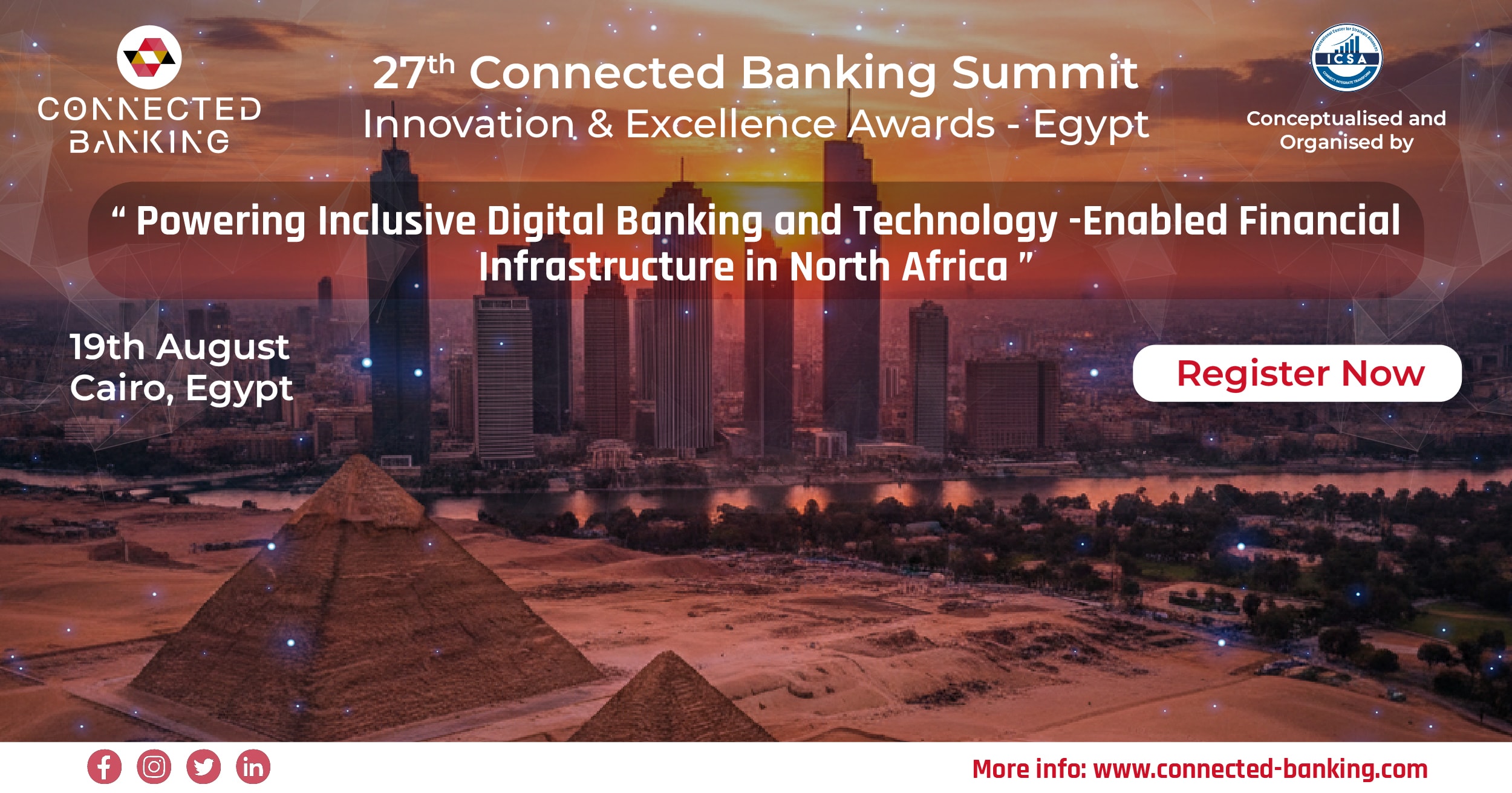 27th Connected Banking Summit – North Africa, Egypt 2026