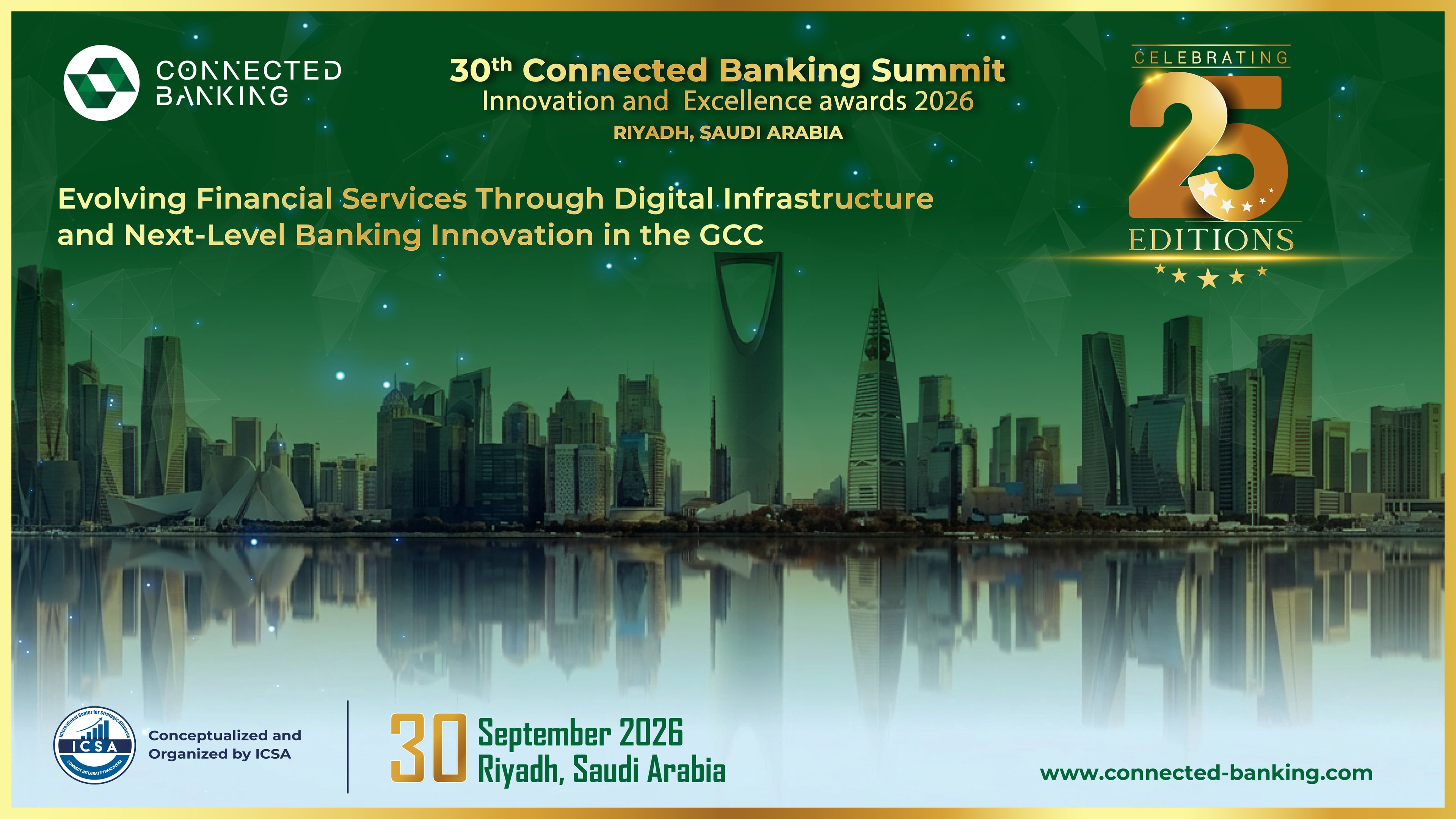 the 30th Edition Connected Banking Summit – Innovation & Excellence Awards 2026